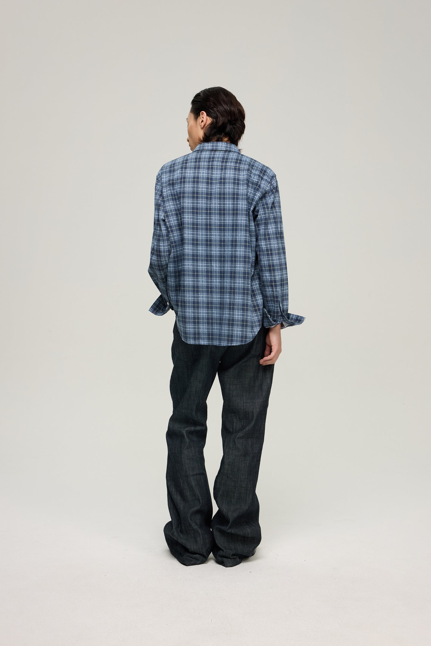 Faux flannel shirt