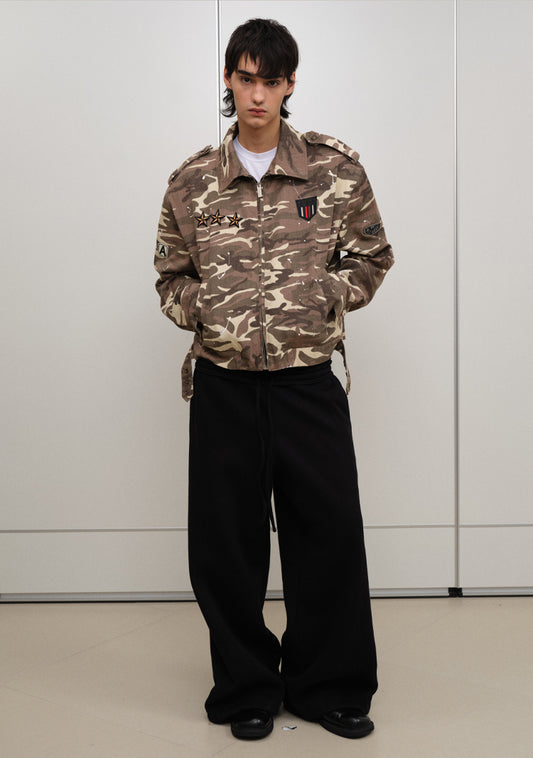 Just Fit Short Length Camouflage Jacket