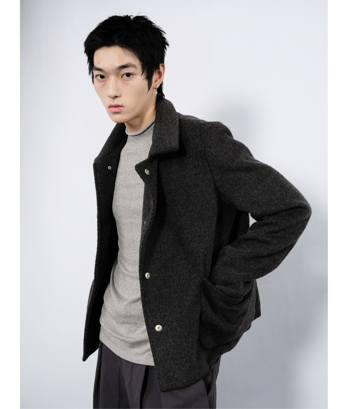 Extra-thick wool jacket