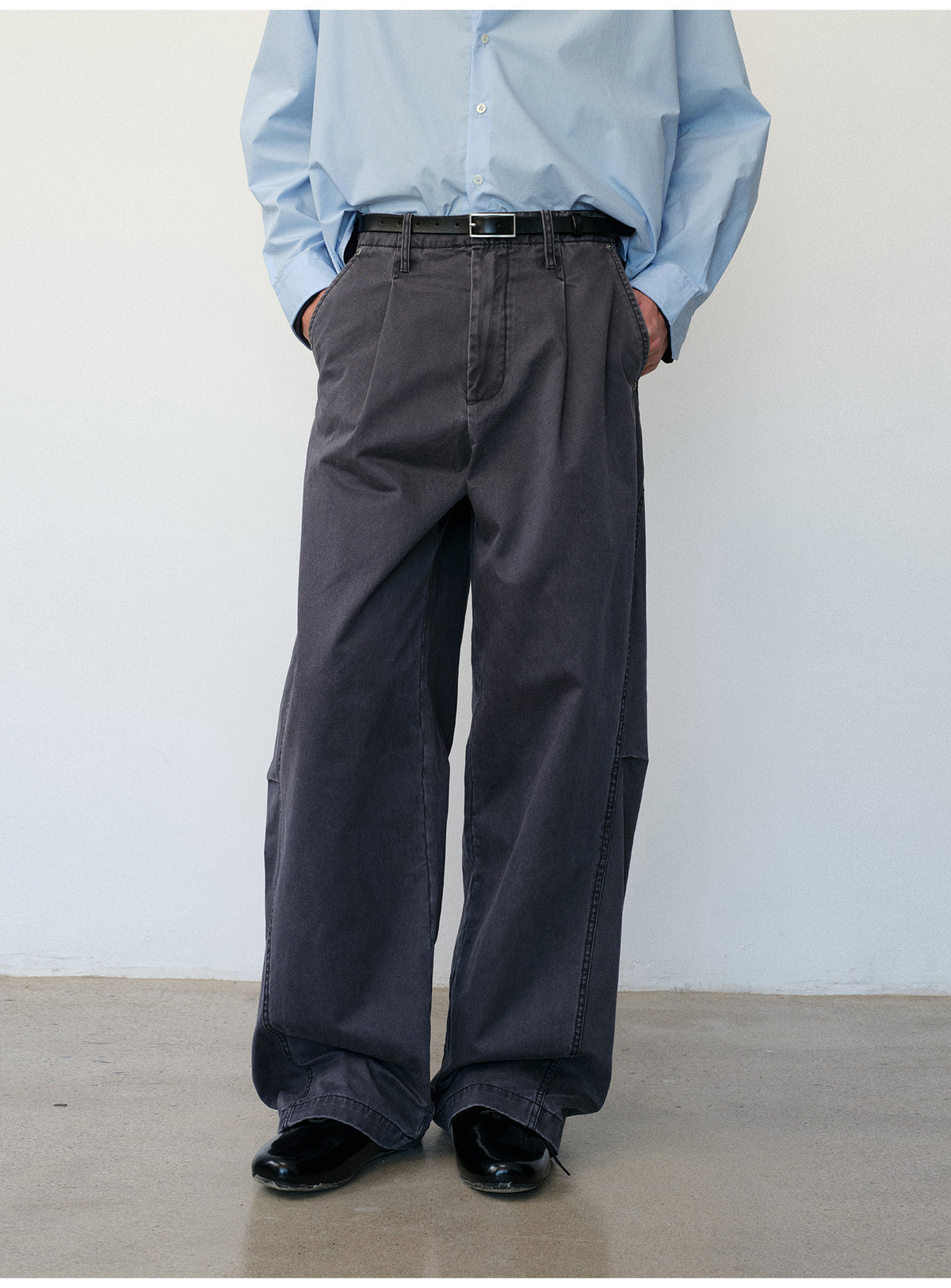 Washstone Mill-Processed Curved-Workwear Pants