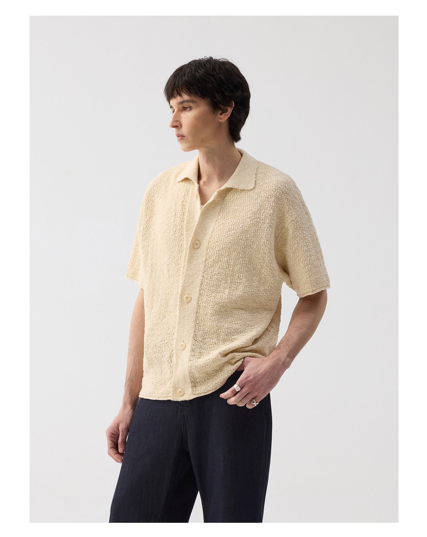 Button-down cardigan