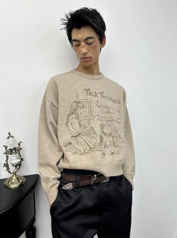 Portrait Openwork Sweater