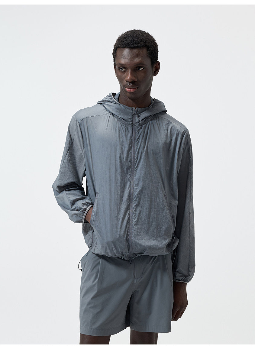 Hooded Skin Jacket