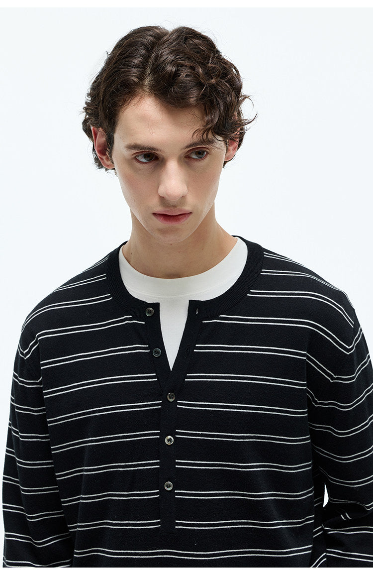 Natural Cotton Yarn T-Shirt