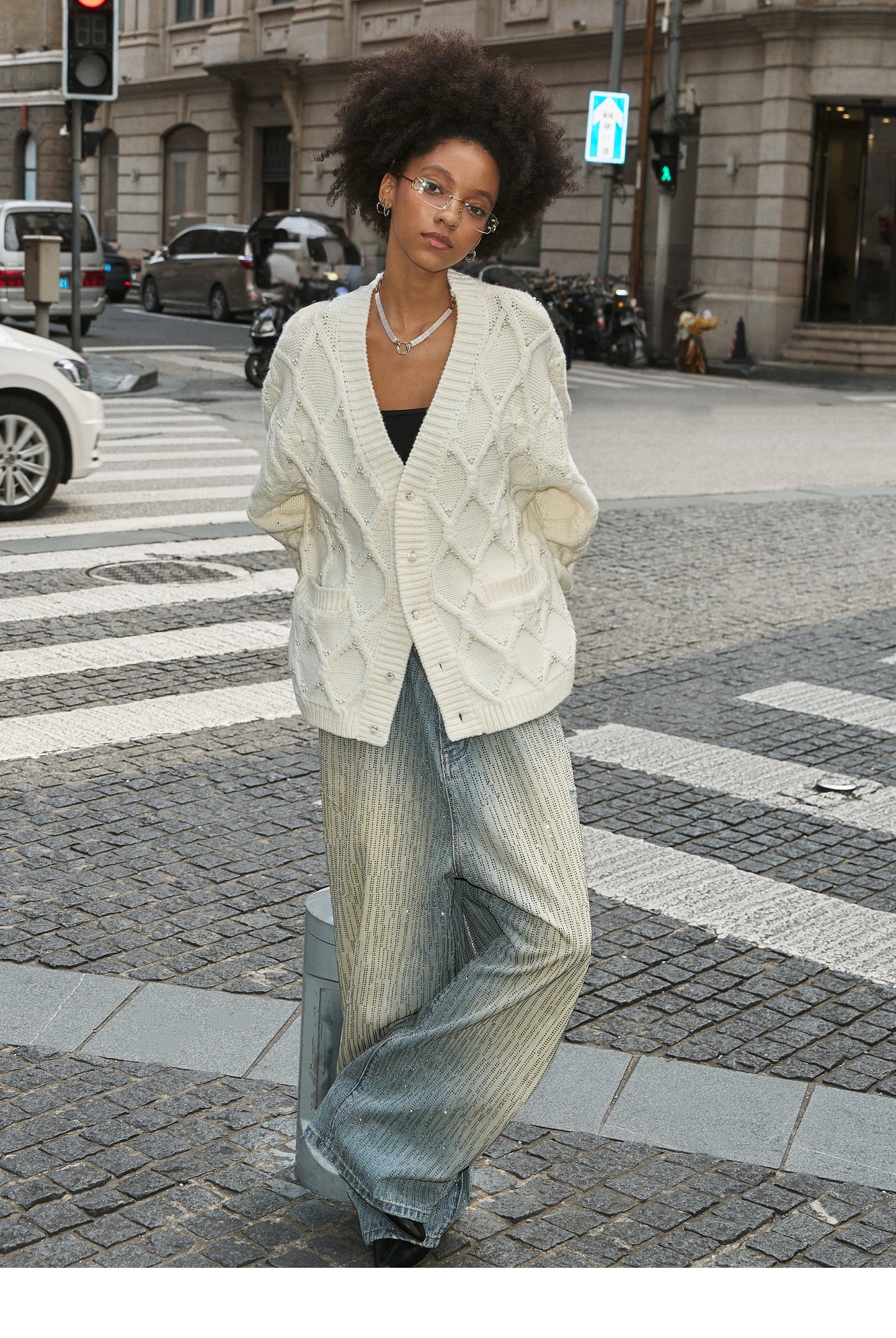 Lazy Loose Knit Cardigan