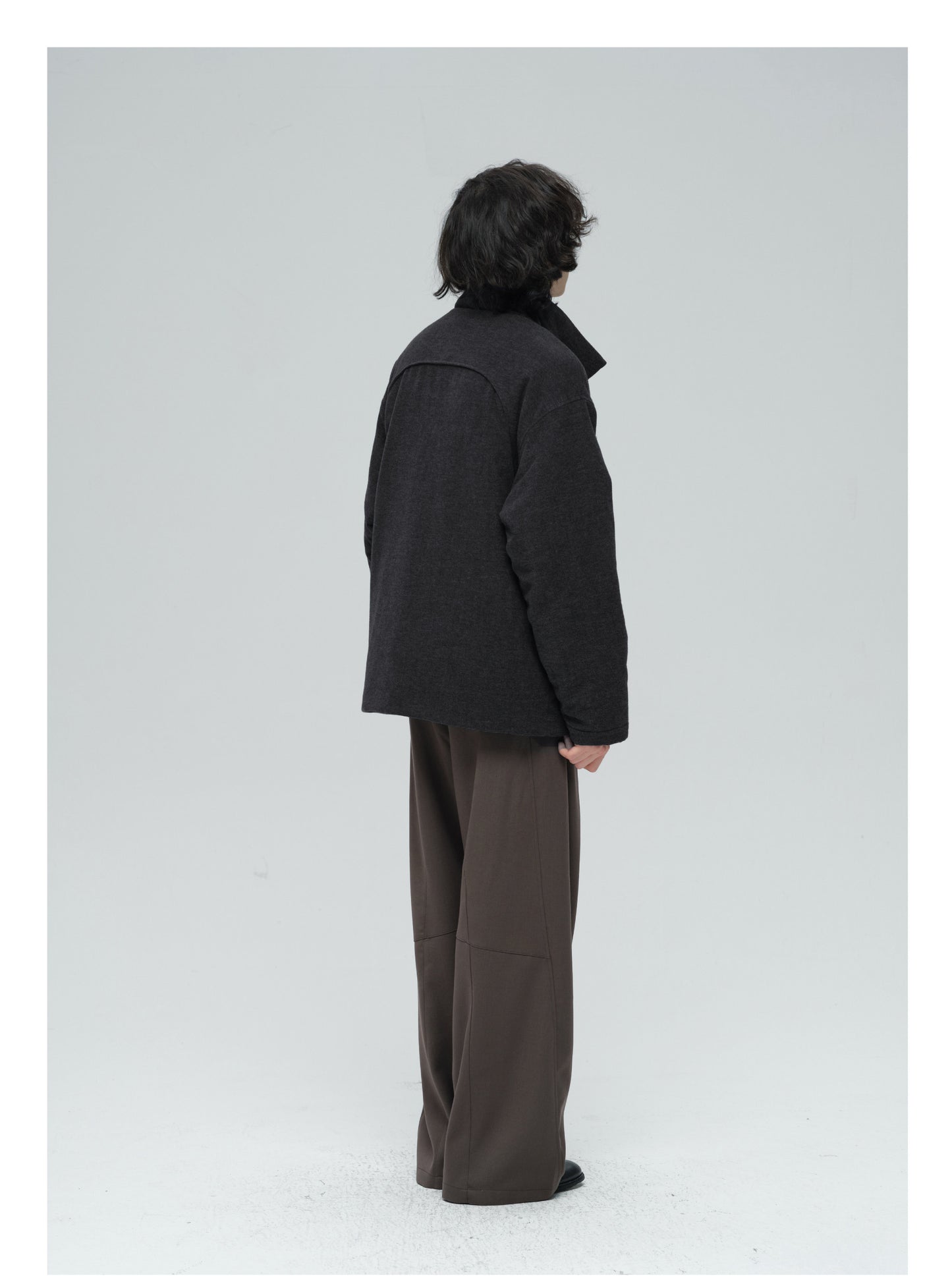 Stand Collar Thick Jacket