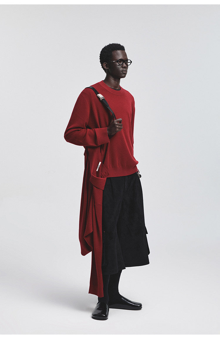 Silk-like Finish Classic Sweater