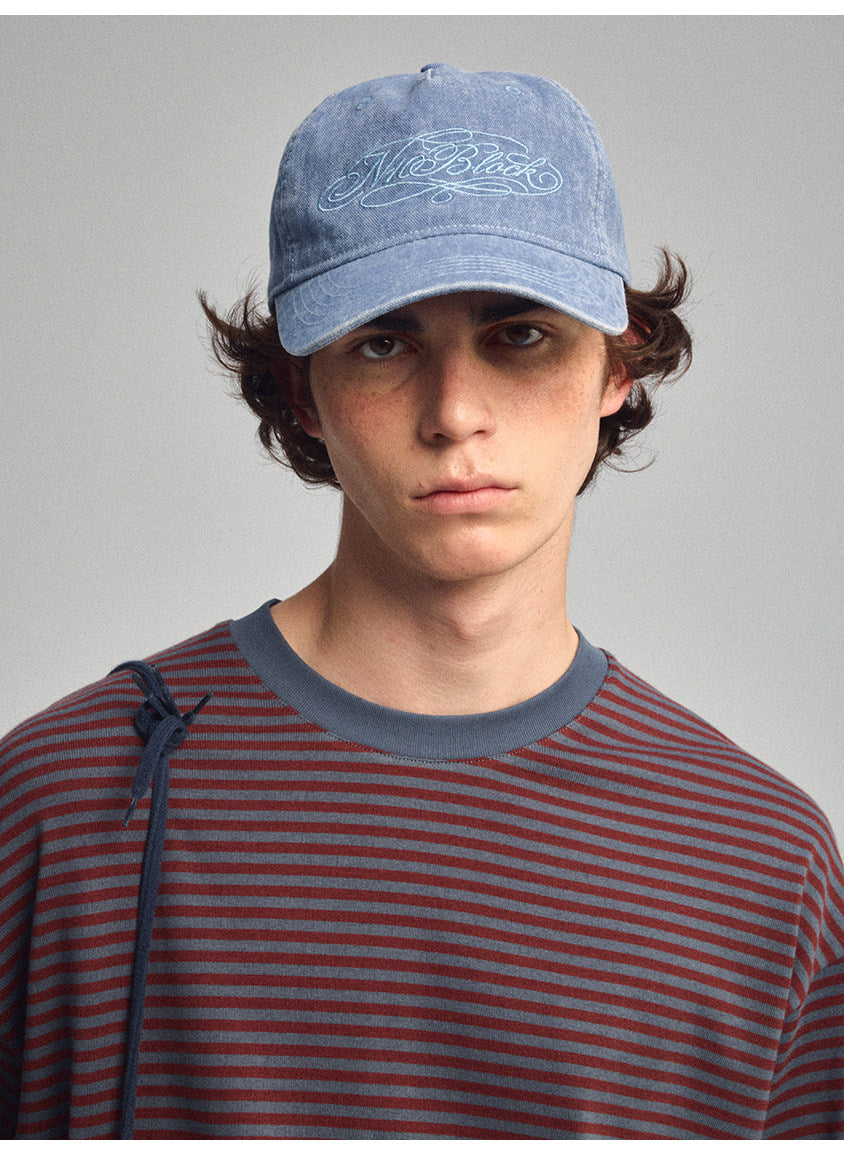 Contrast-Striped Round-Neck T-Shirt