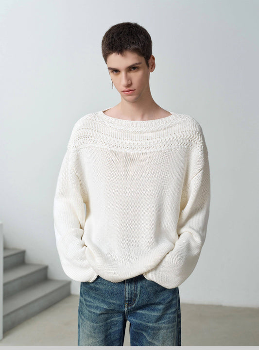 Chunky Knit Fair Isle Sweater