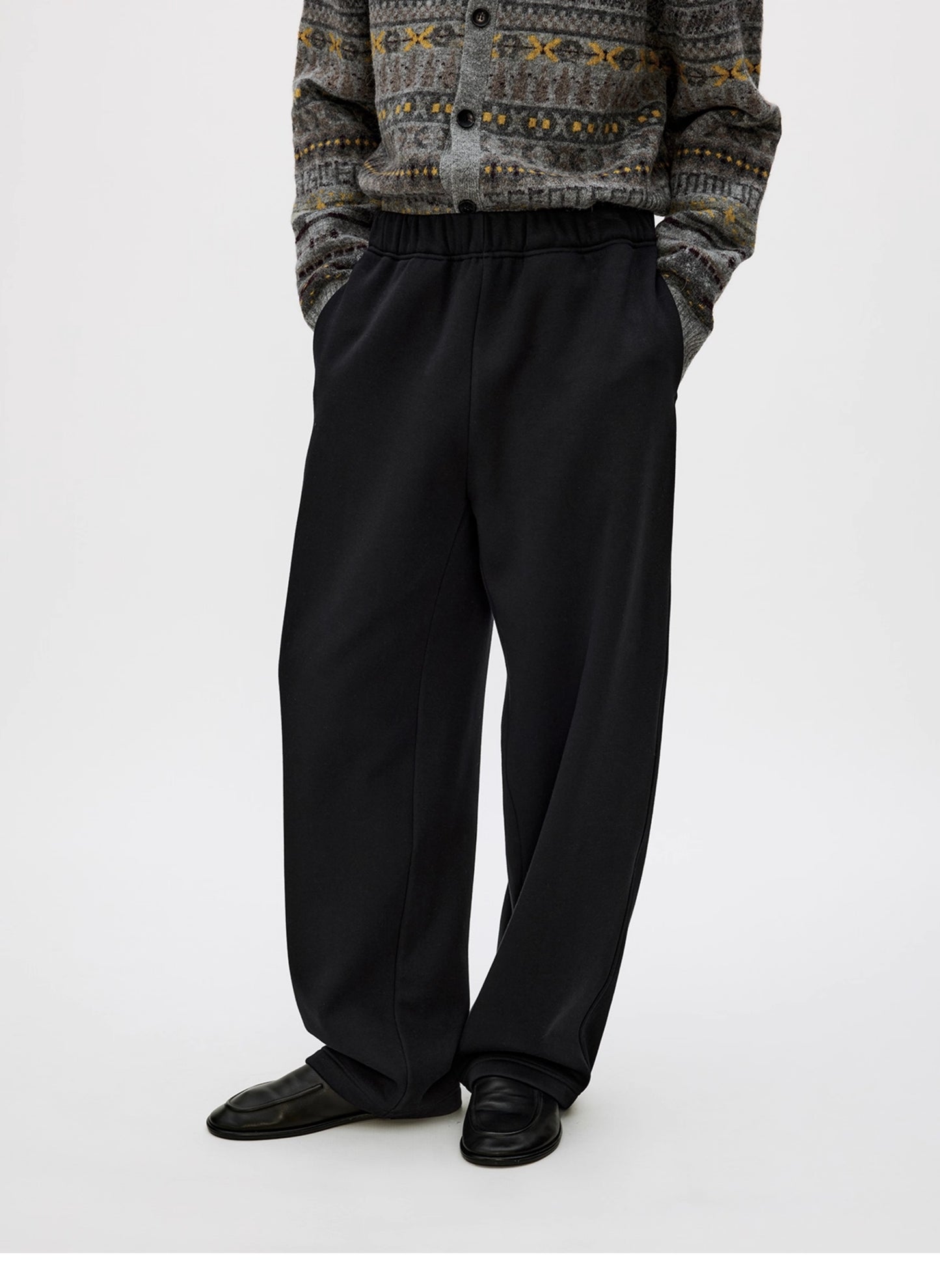 Relaxed Straight Sweatpants