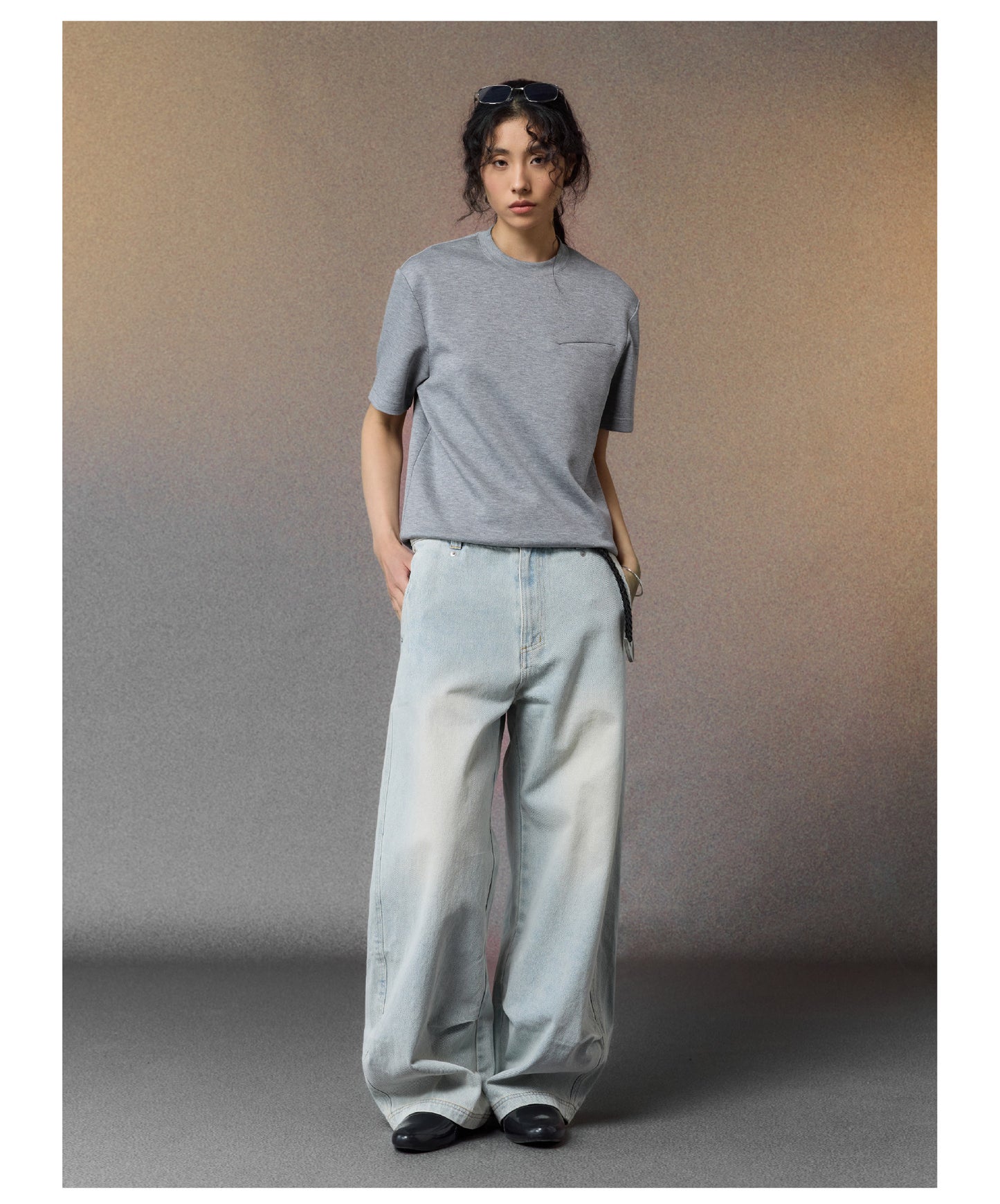 T-Shirt with Air Layer Pocket