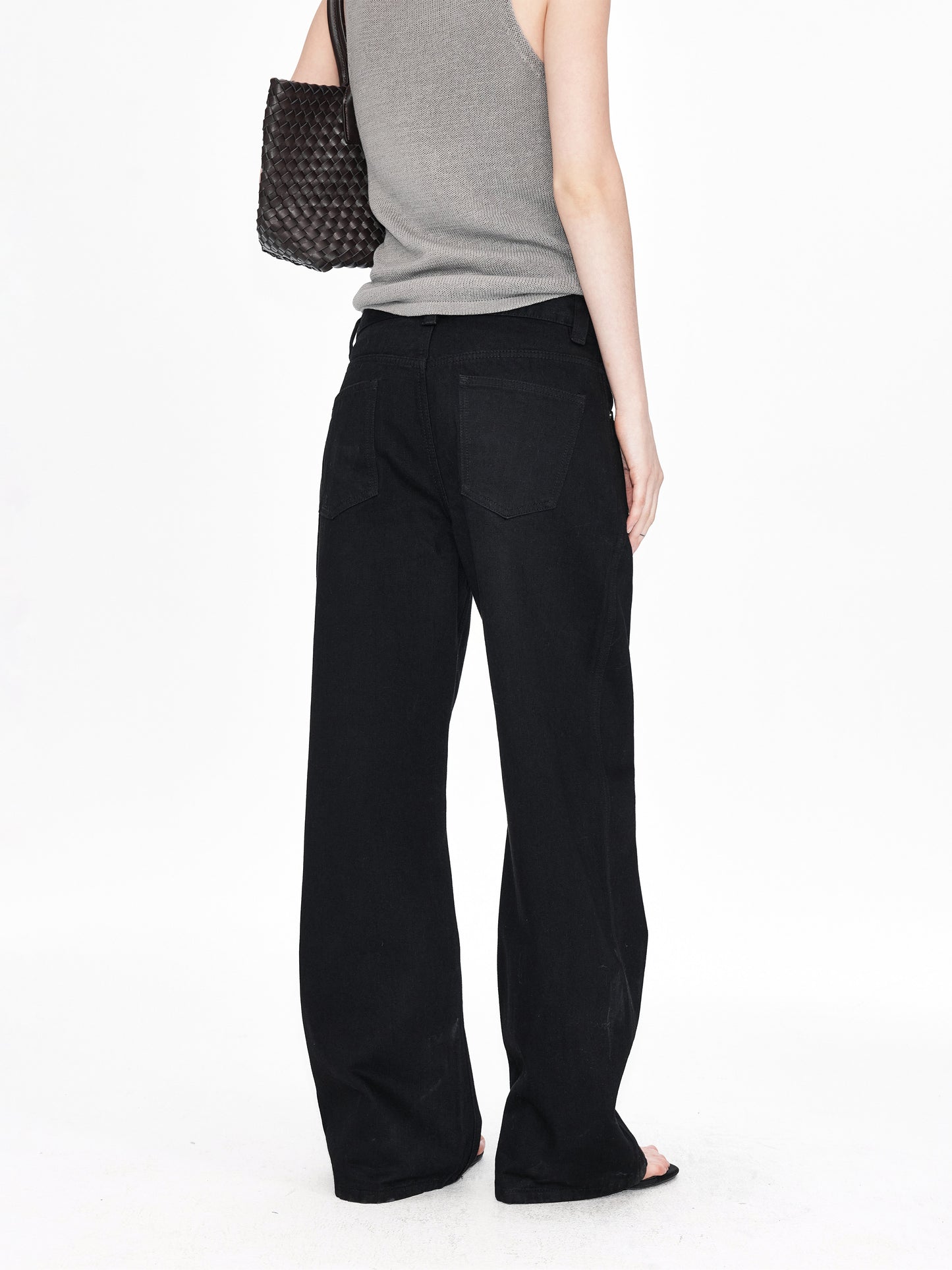 Unisex Slim-Fit Straight-Leg Jeans