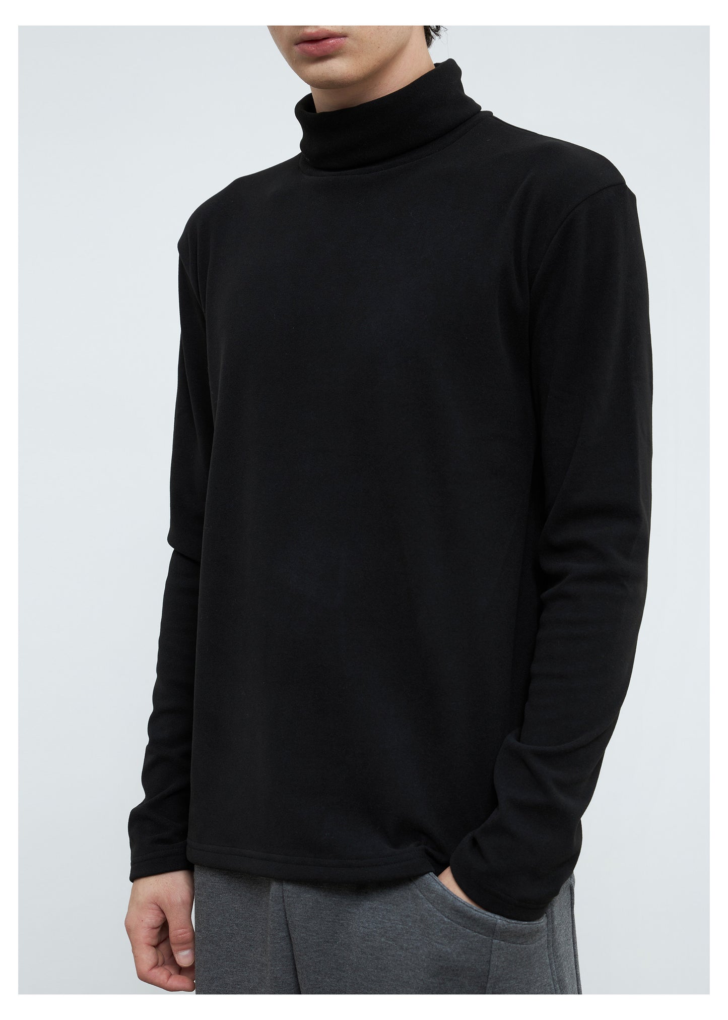 Mock Neck T-Shirt