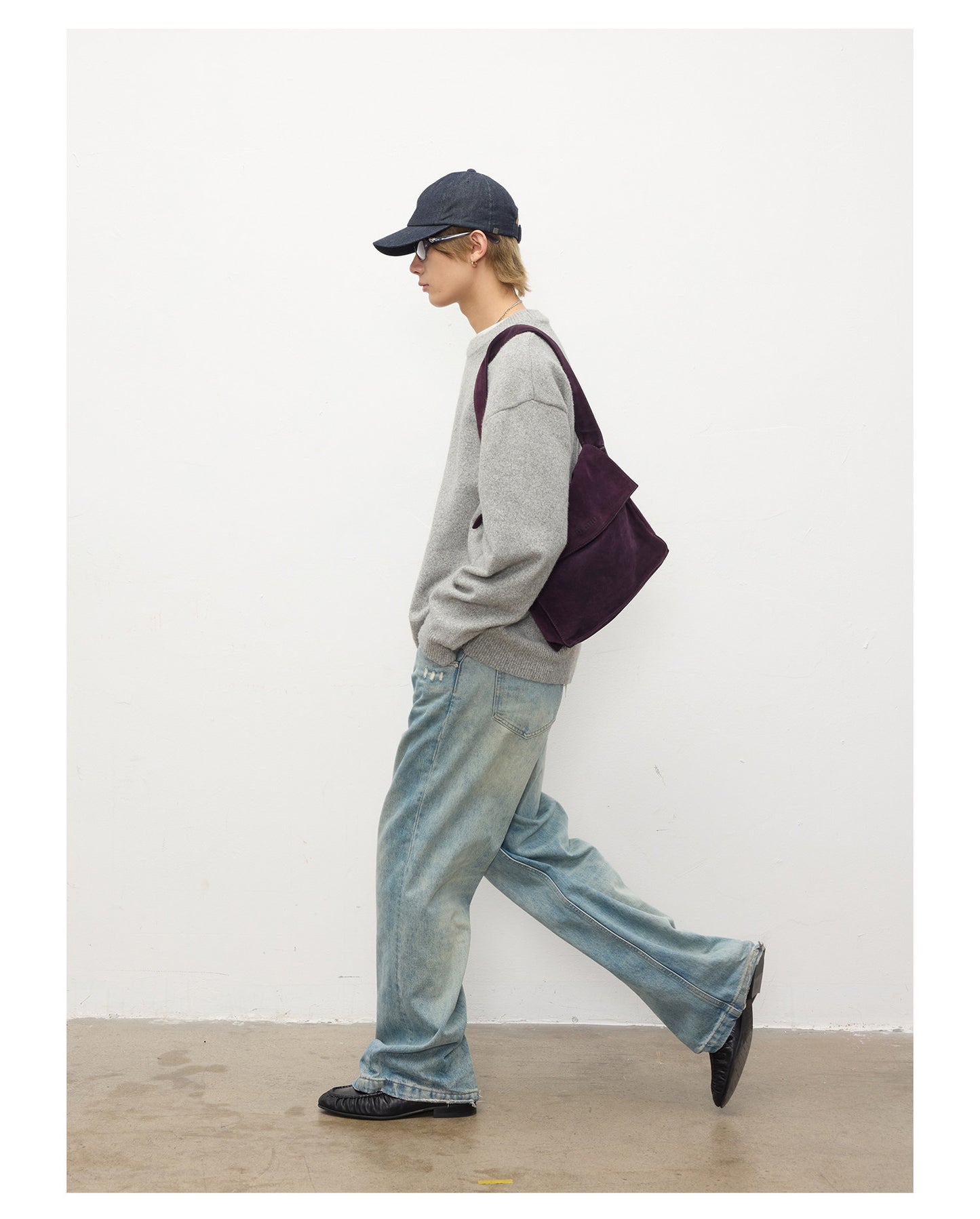 Soft Crew Neck Pullover Sweater