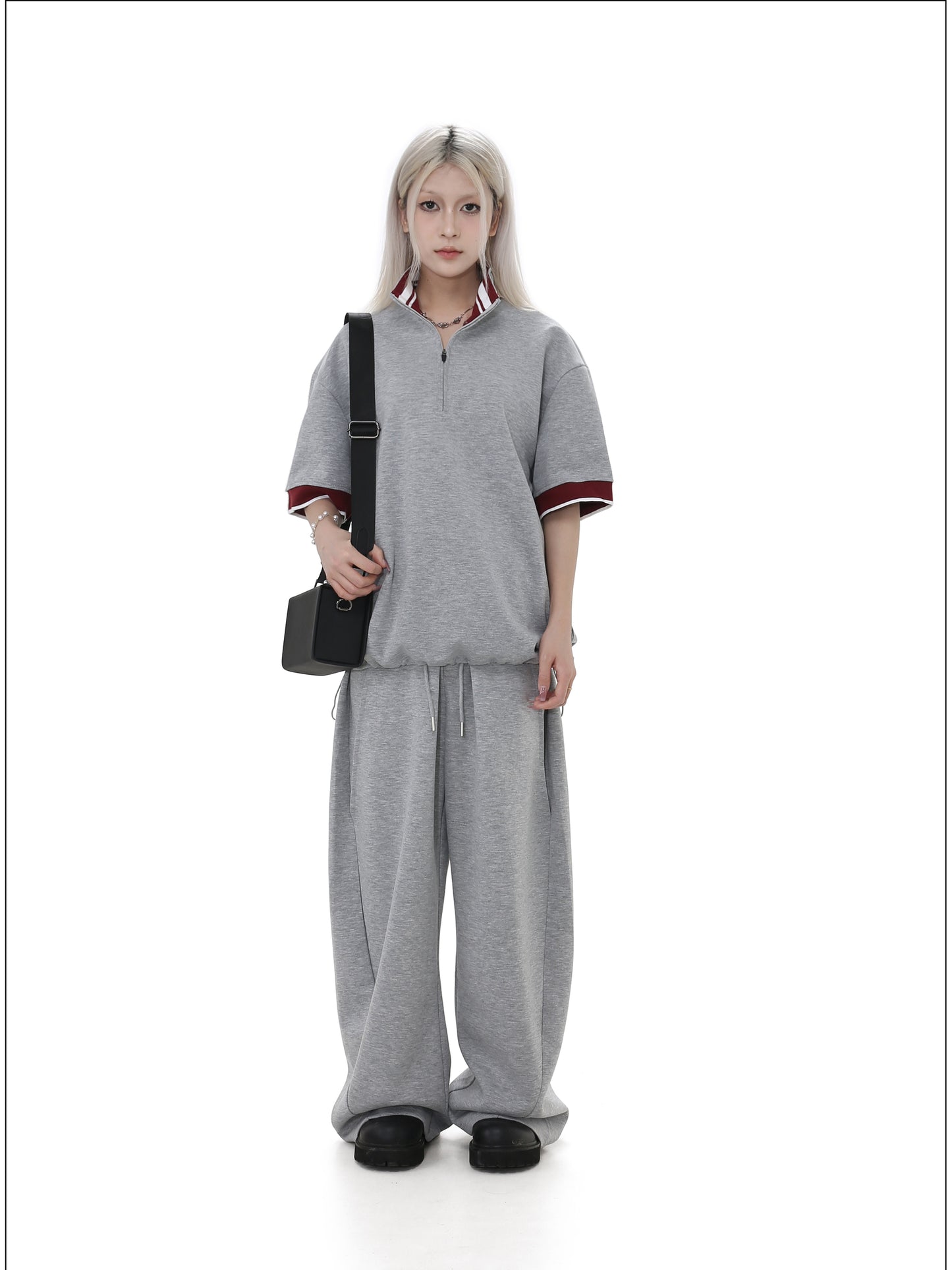 Irregular Cut Casual Sweatpants