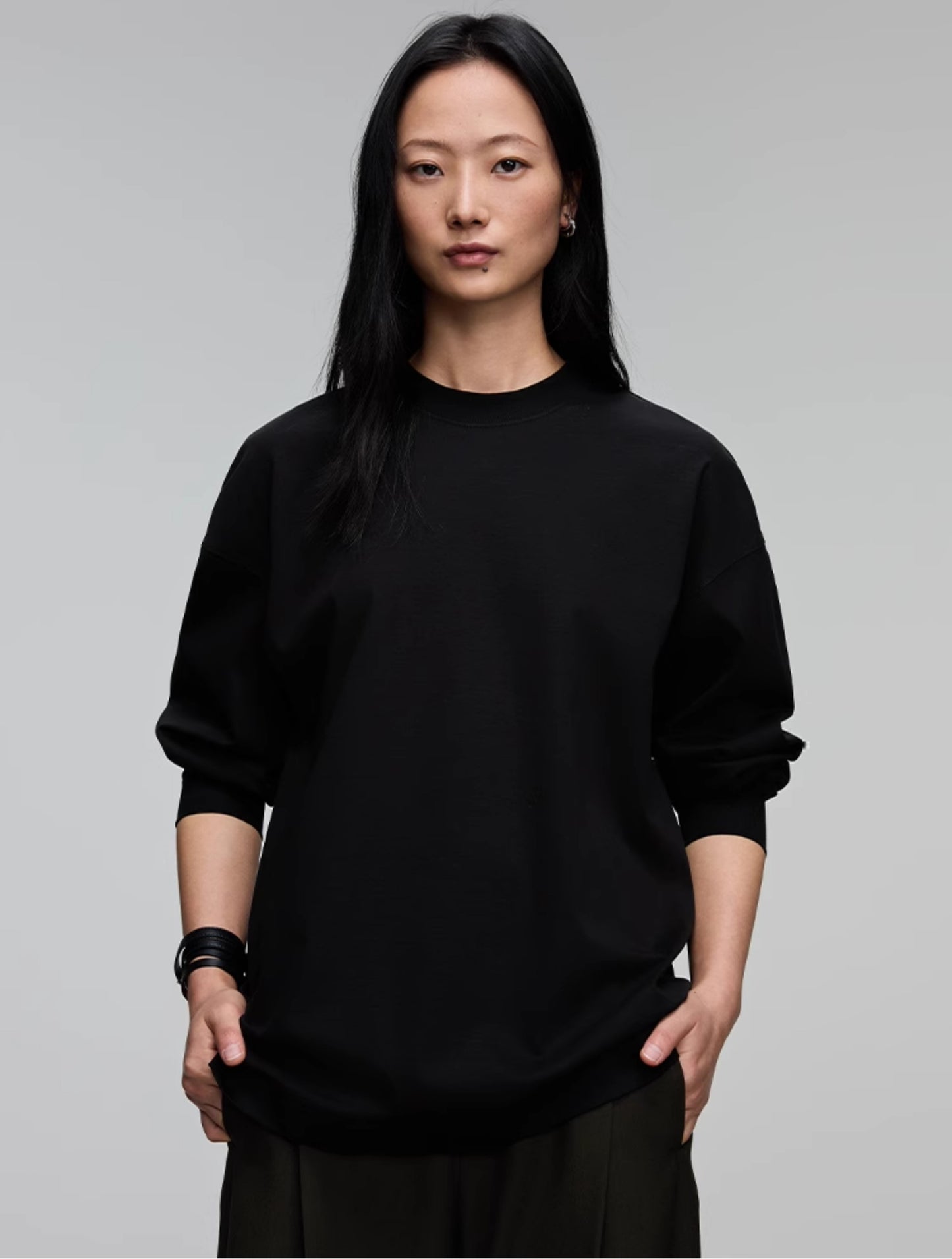 Loose cotton casual T-shirt