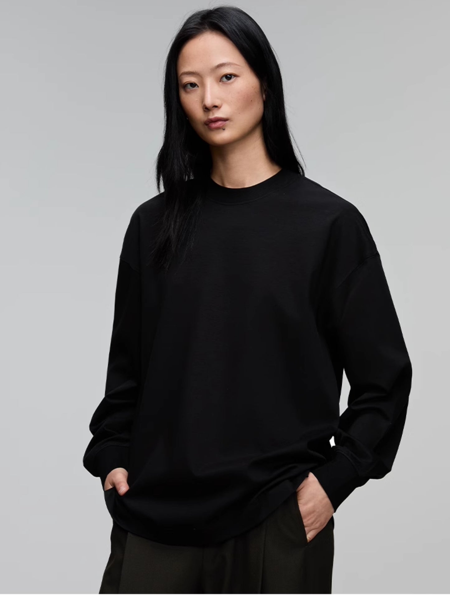 Loose cotton casual T-shirt