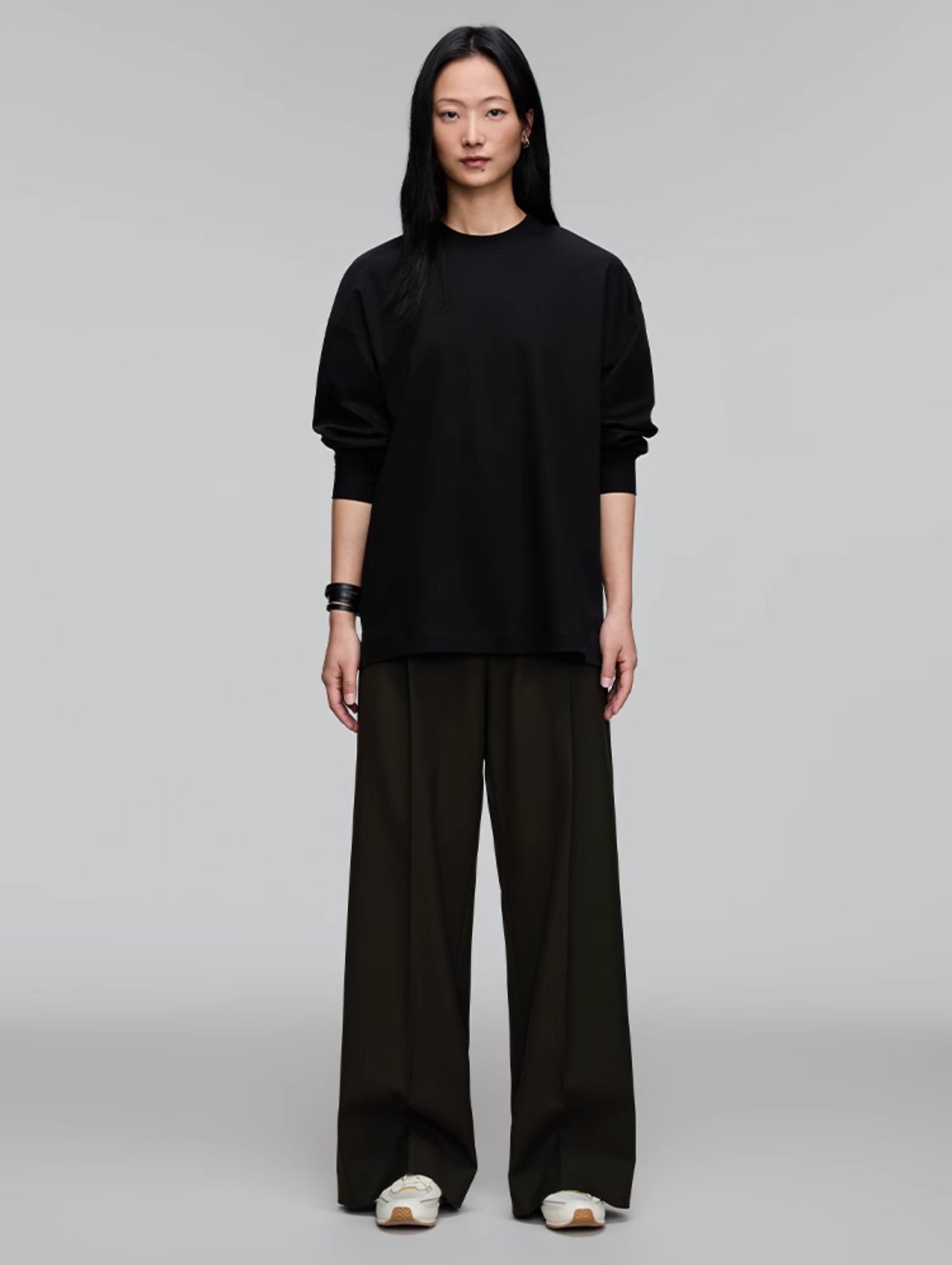 Loose cotton casual T-shirt