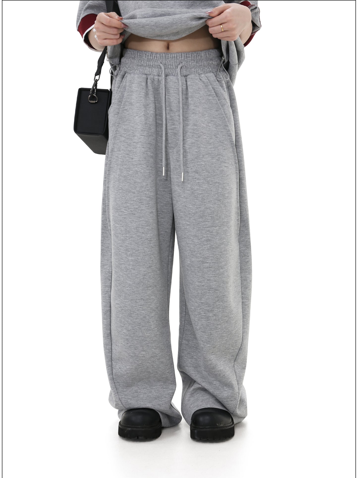 Irregular Cut Casual Sweatpants