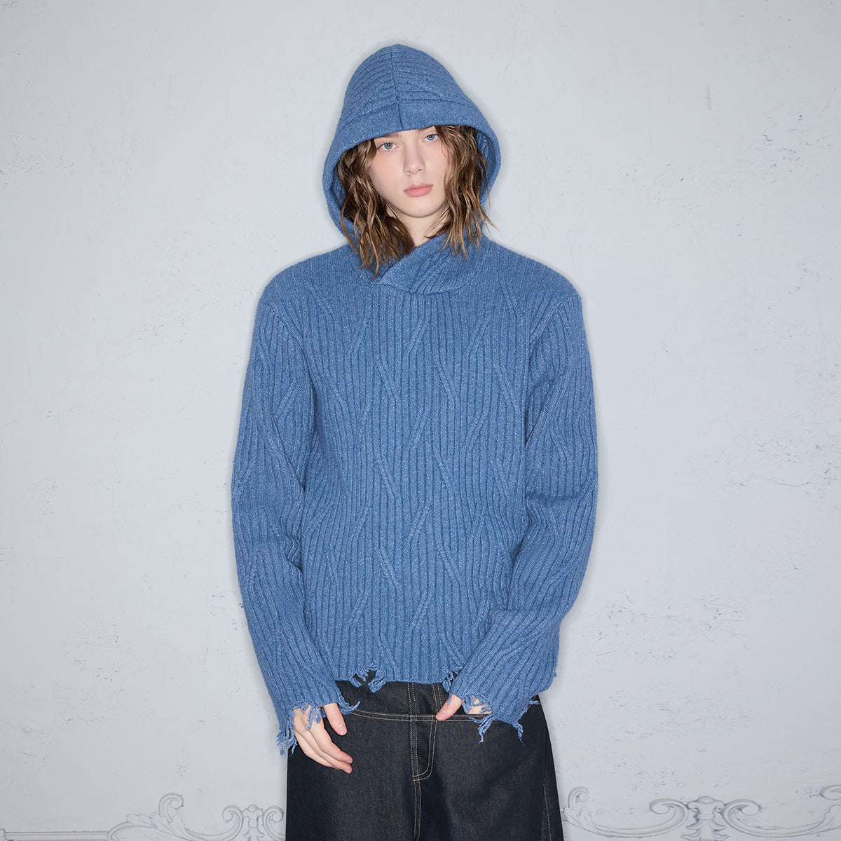 Hooded Pullover Sweater