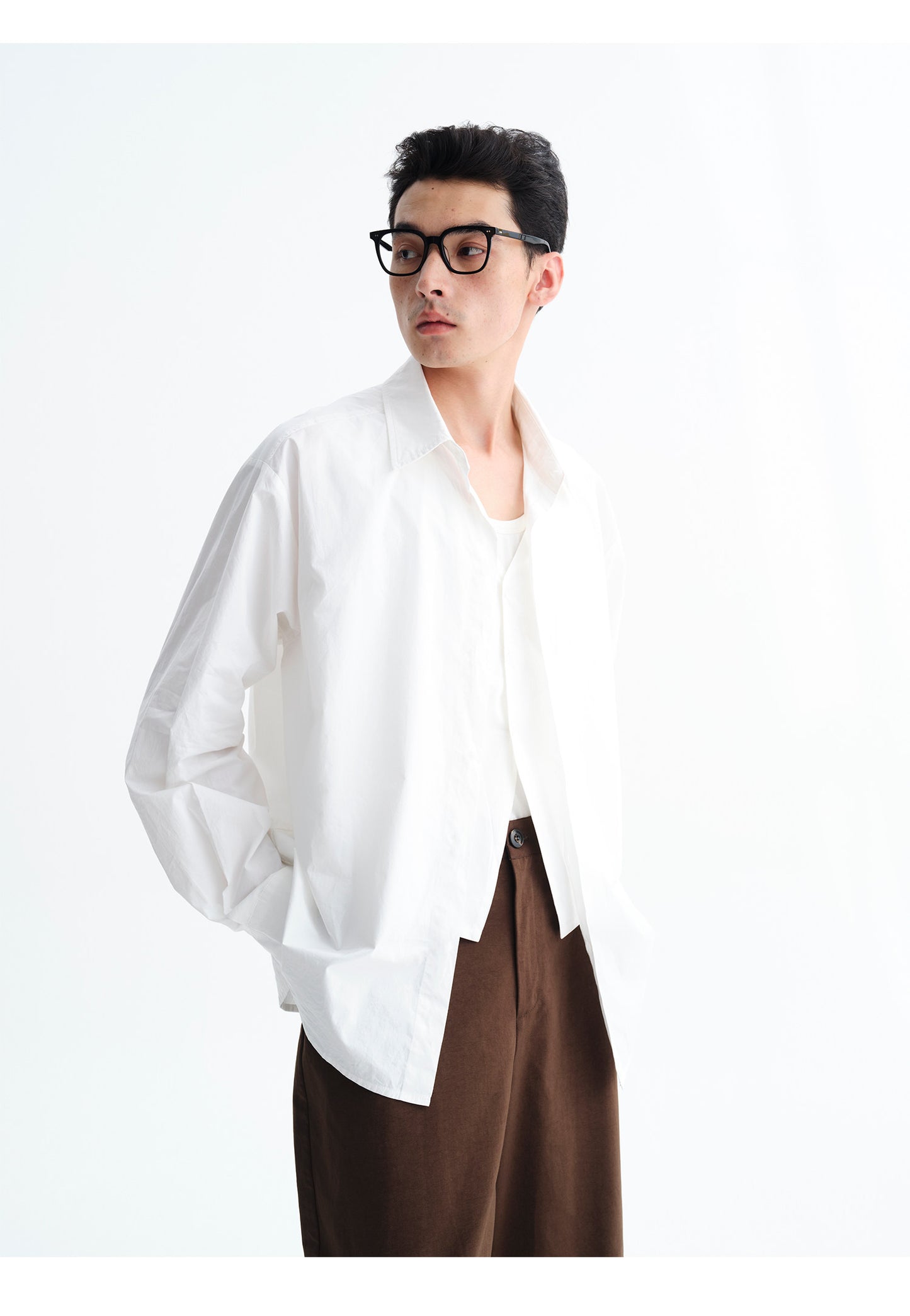 Cotton Casual Tailored Shirt