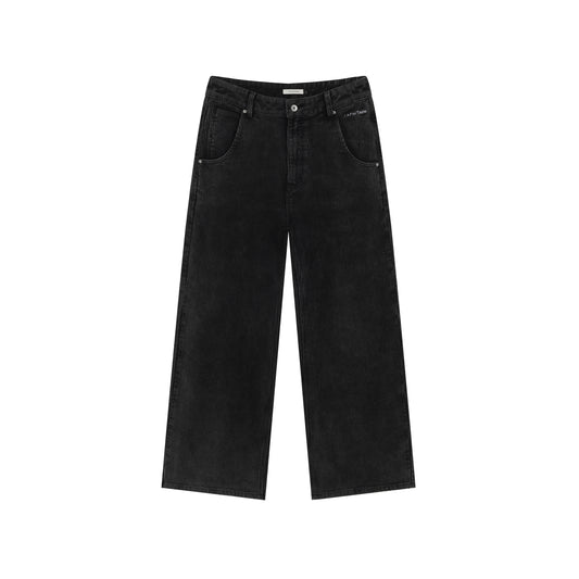 Distressed Corduroy Casual Pants