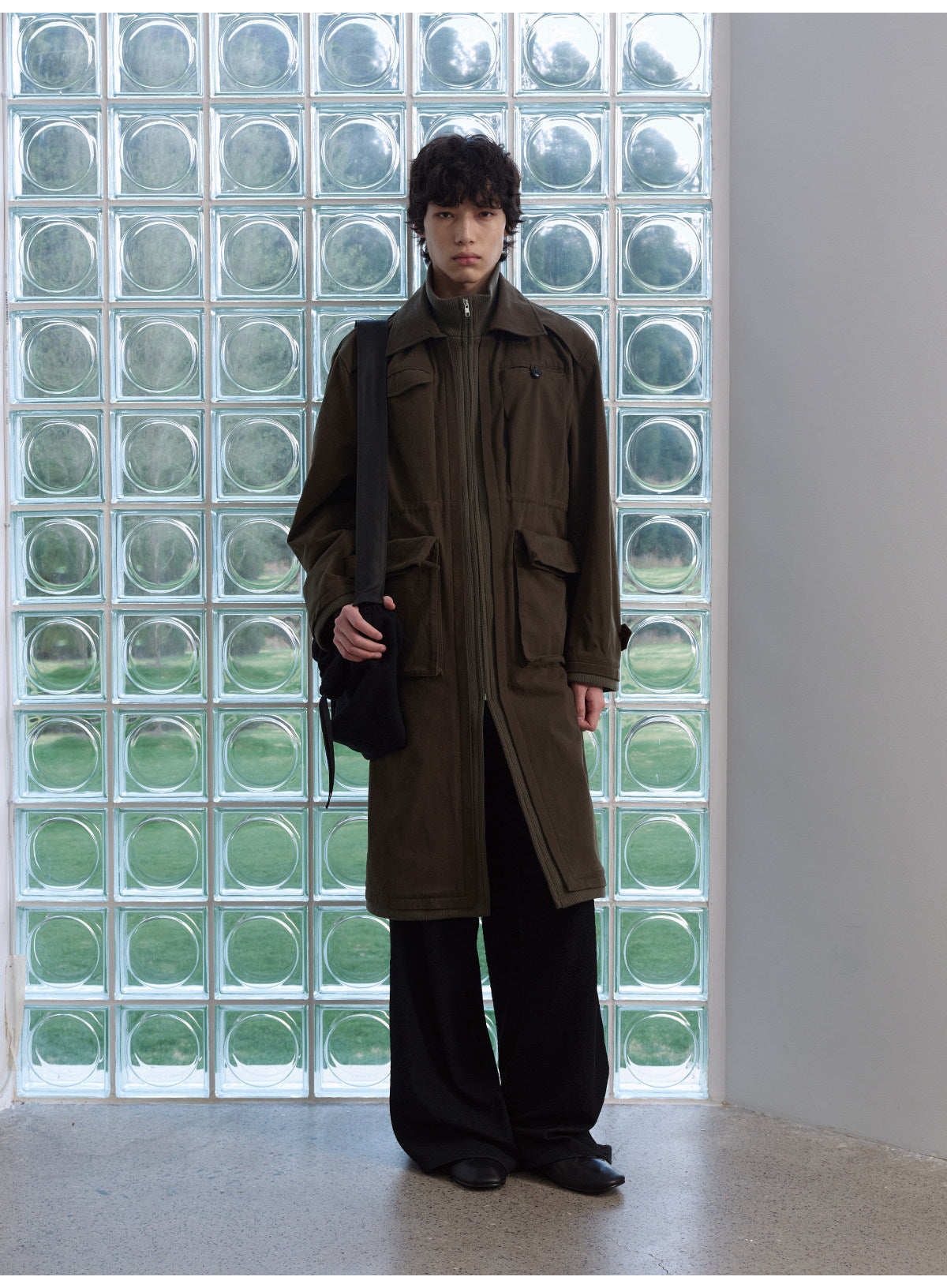 Multi-Pocket Casual Coat