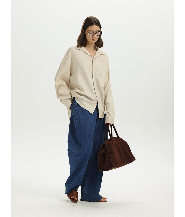 Wrinkle-resistant casual shirt