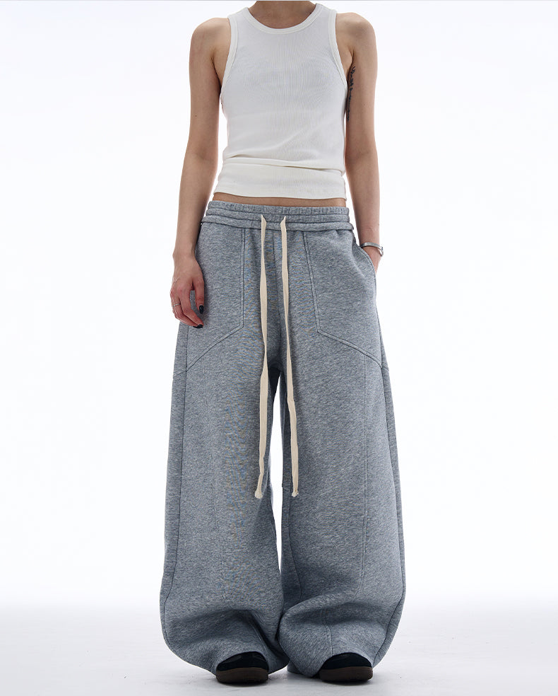 Wide leg loose sweatpants