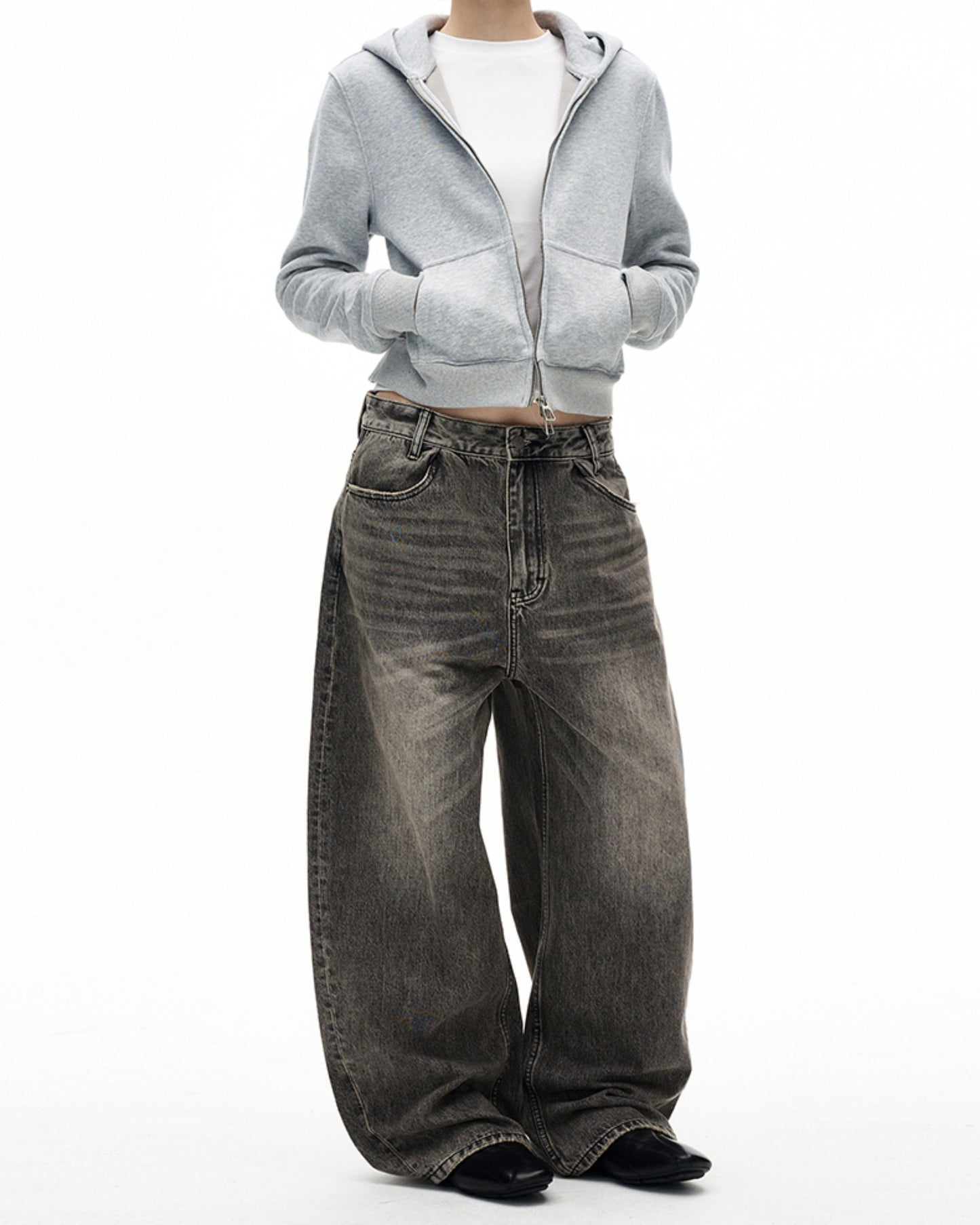 Retro-Washed Old Smitter Jeans