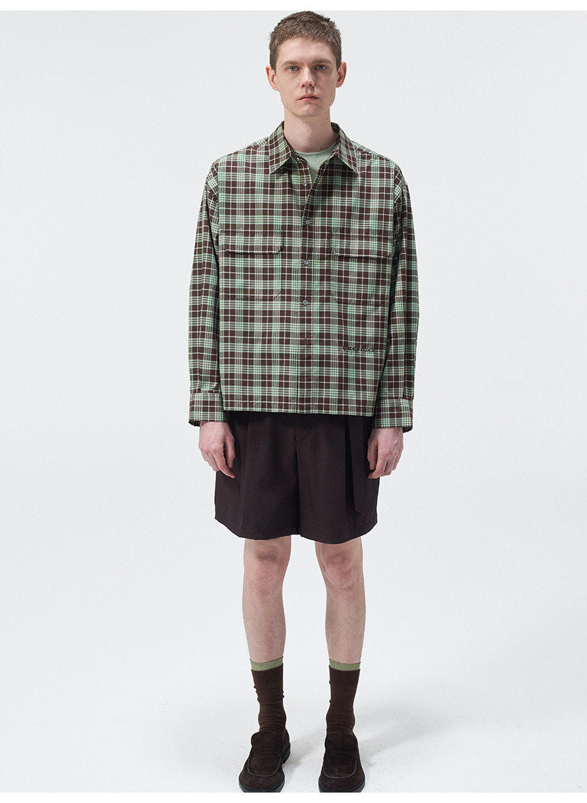 Casual Shirt with Large Patch Pockets