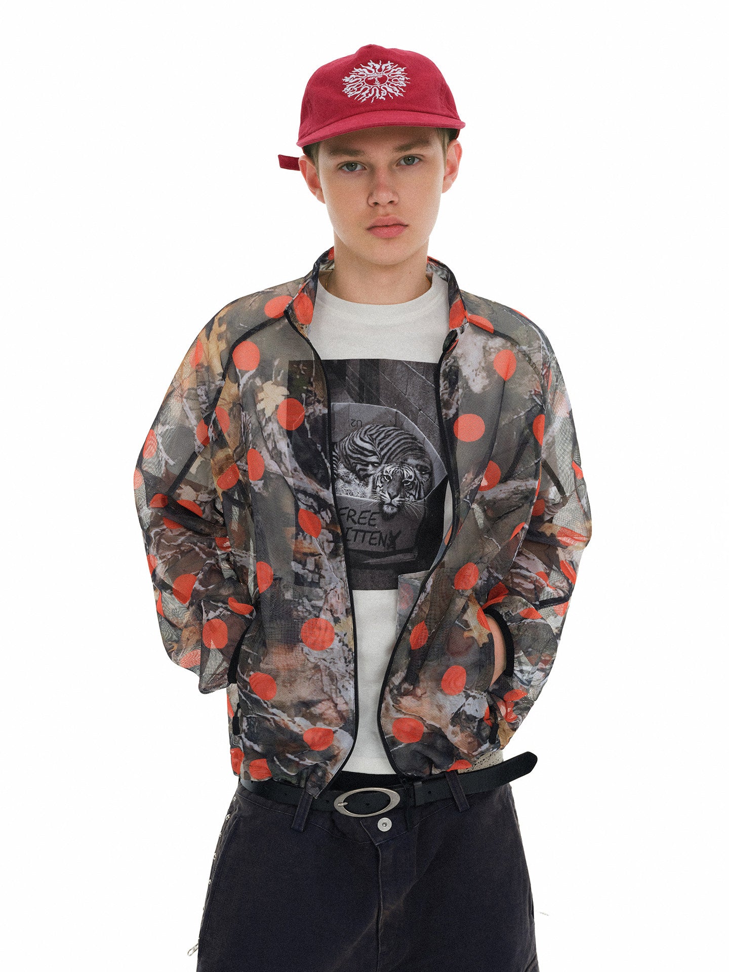 Camouflage Mesh Breathable Jacket