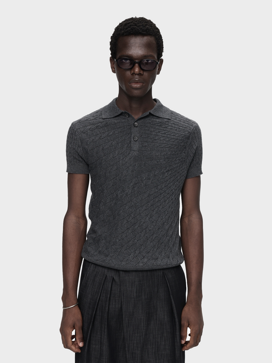 Lightweight Wool Knit Shirt
