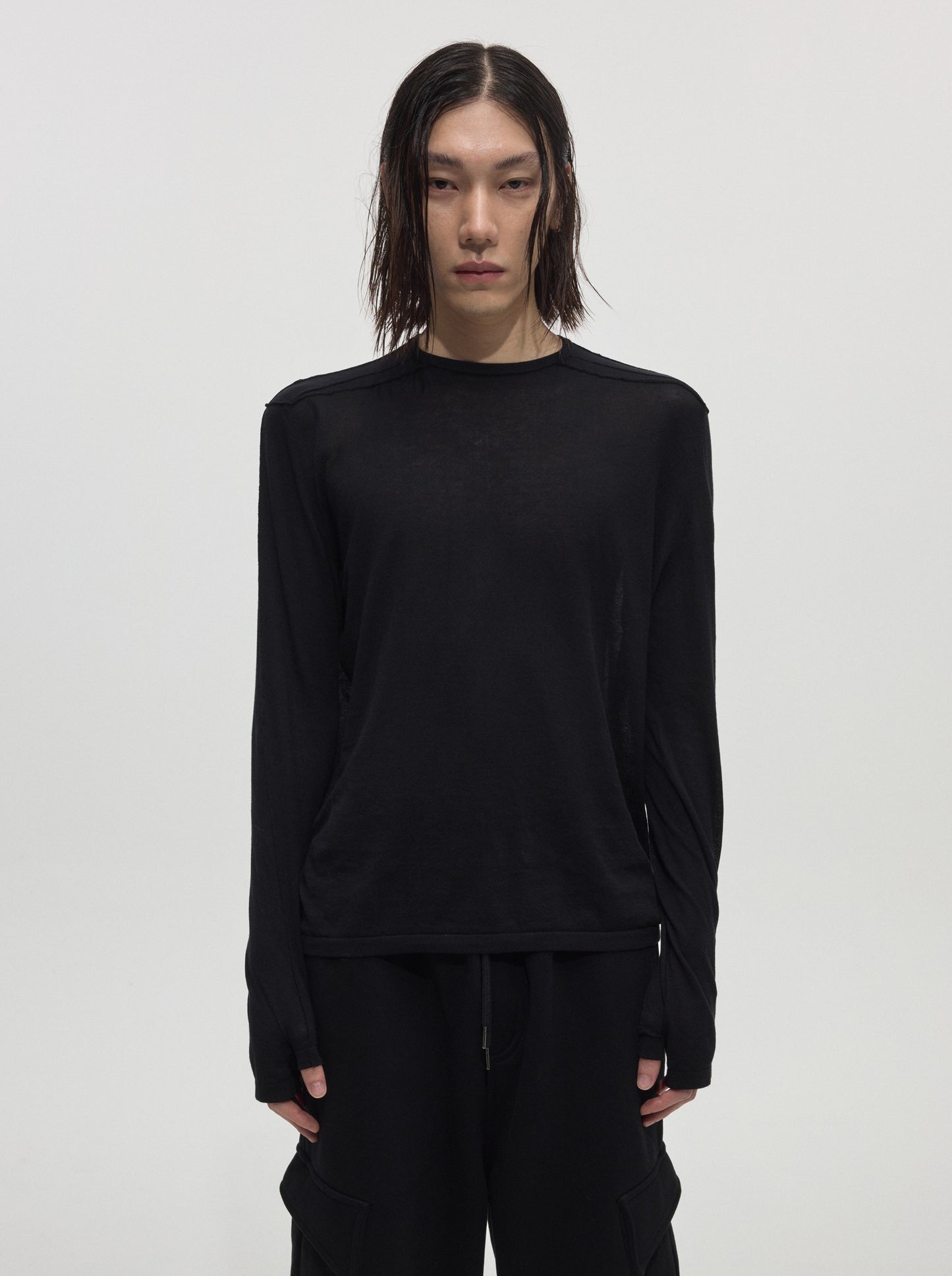 Lightweight Cotton Pullover T-Shirt