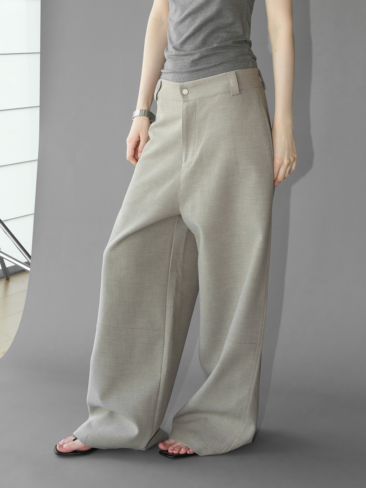 Basic Loose Fit Casual Pants