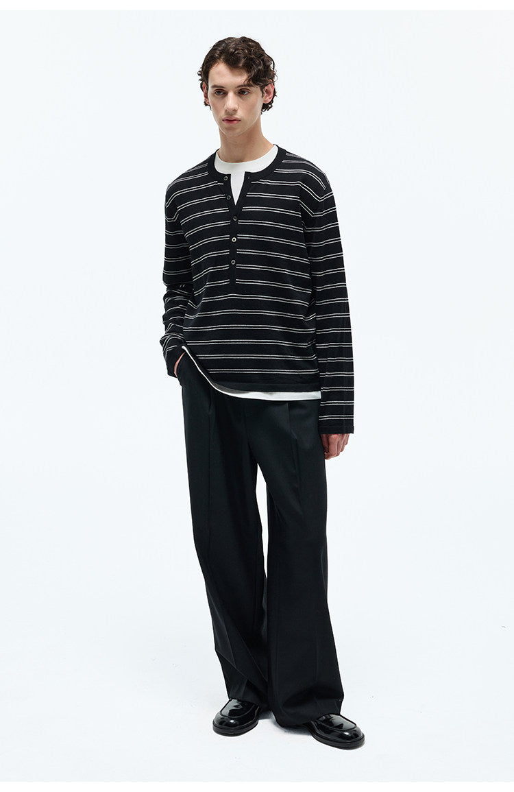 Natural Cotton Yarn T-Shirt