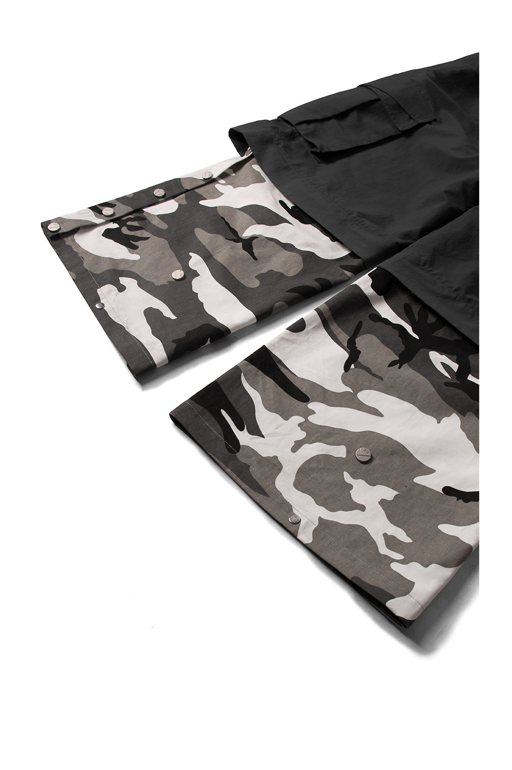Detachable camouflage workwear casual pants