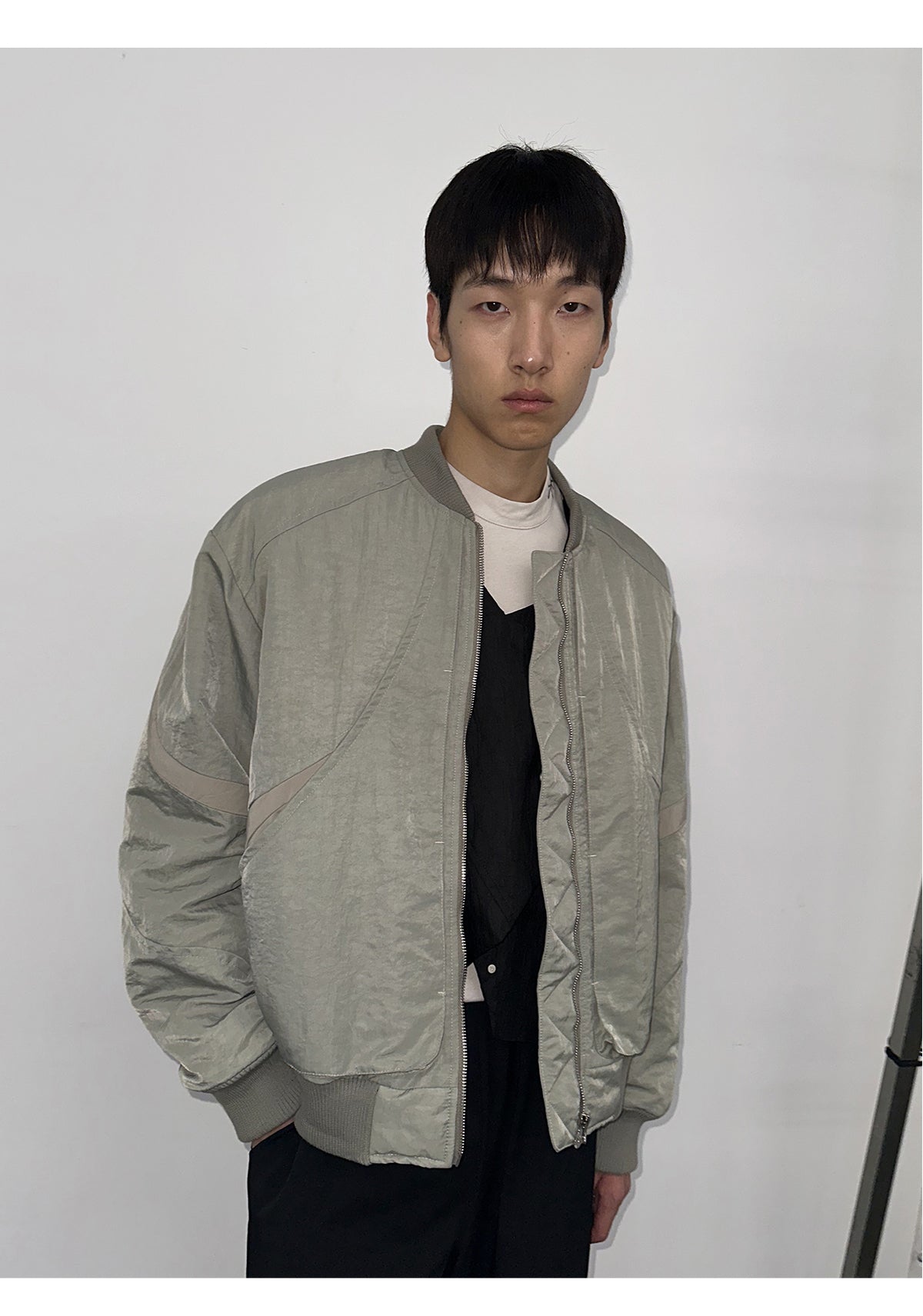 Clean Fit Bomber Jacket