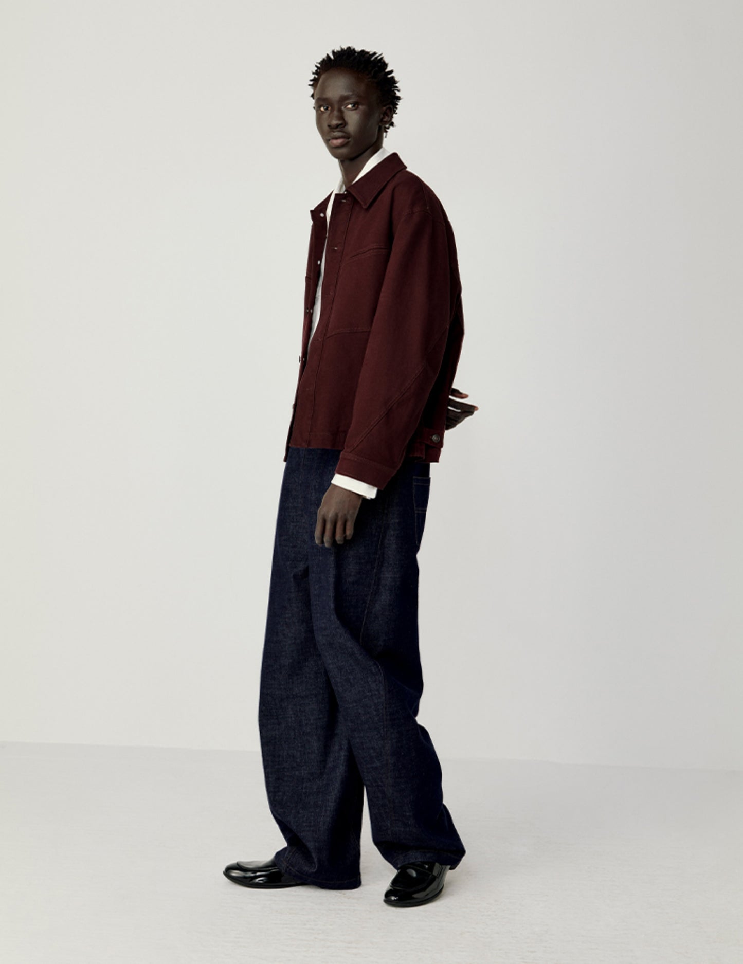 Patch Pocket Loose Jacket