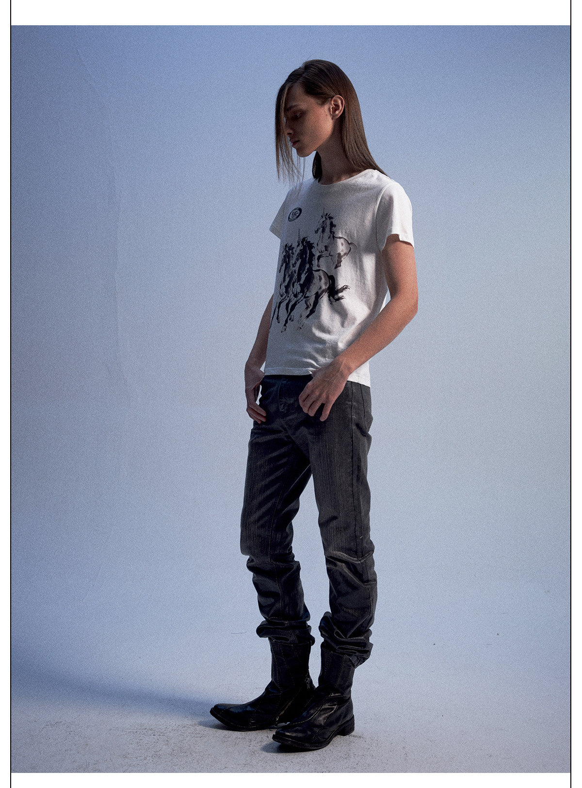 Printed Crew-Neck T-Shirt
