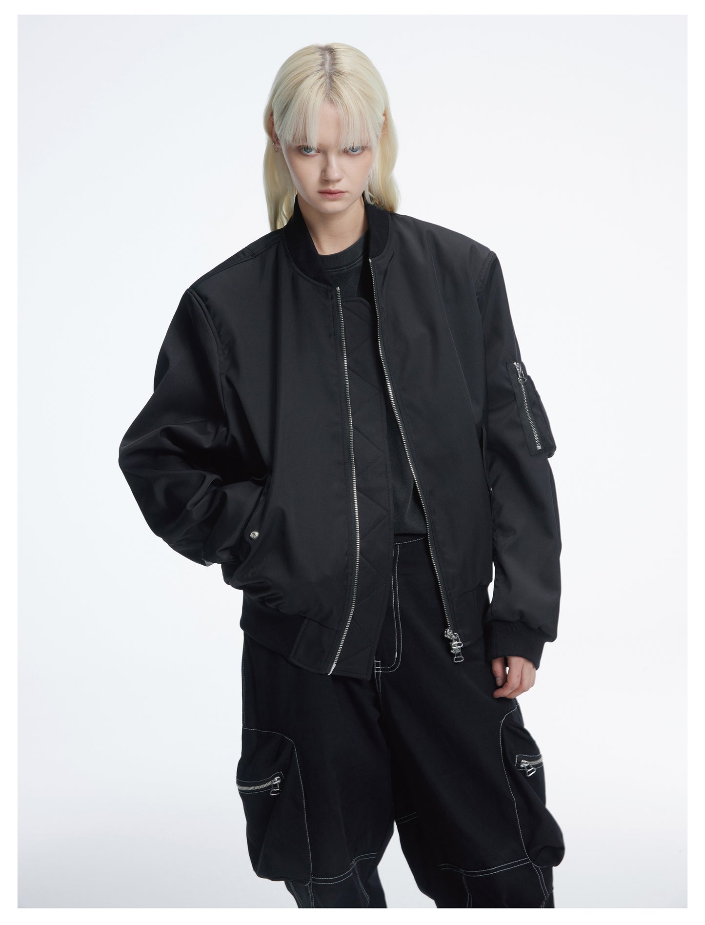 Small Silhouette Short Unisex MA1 Jacket