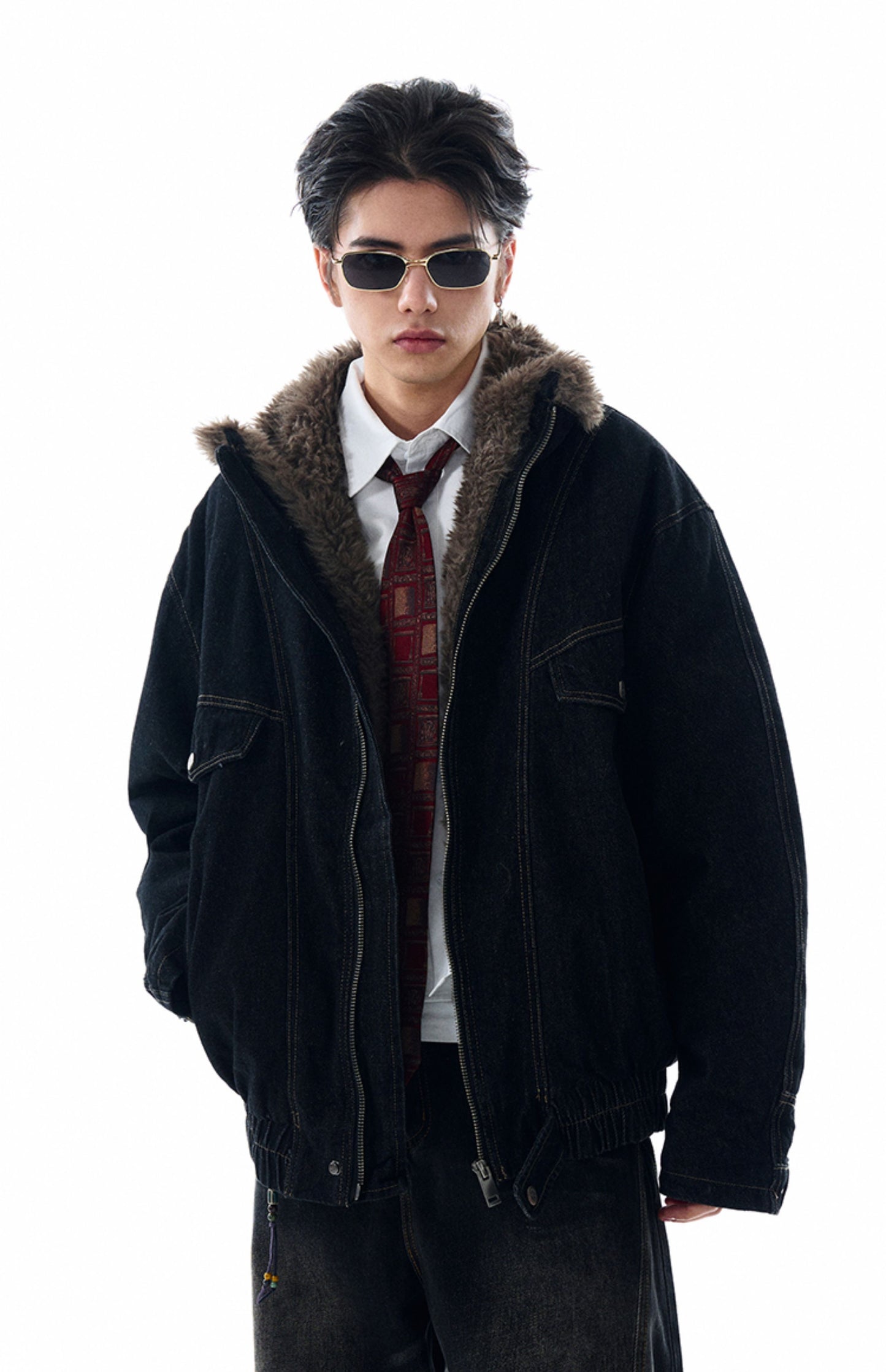 Heavy Washed Denim Jacket