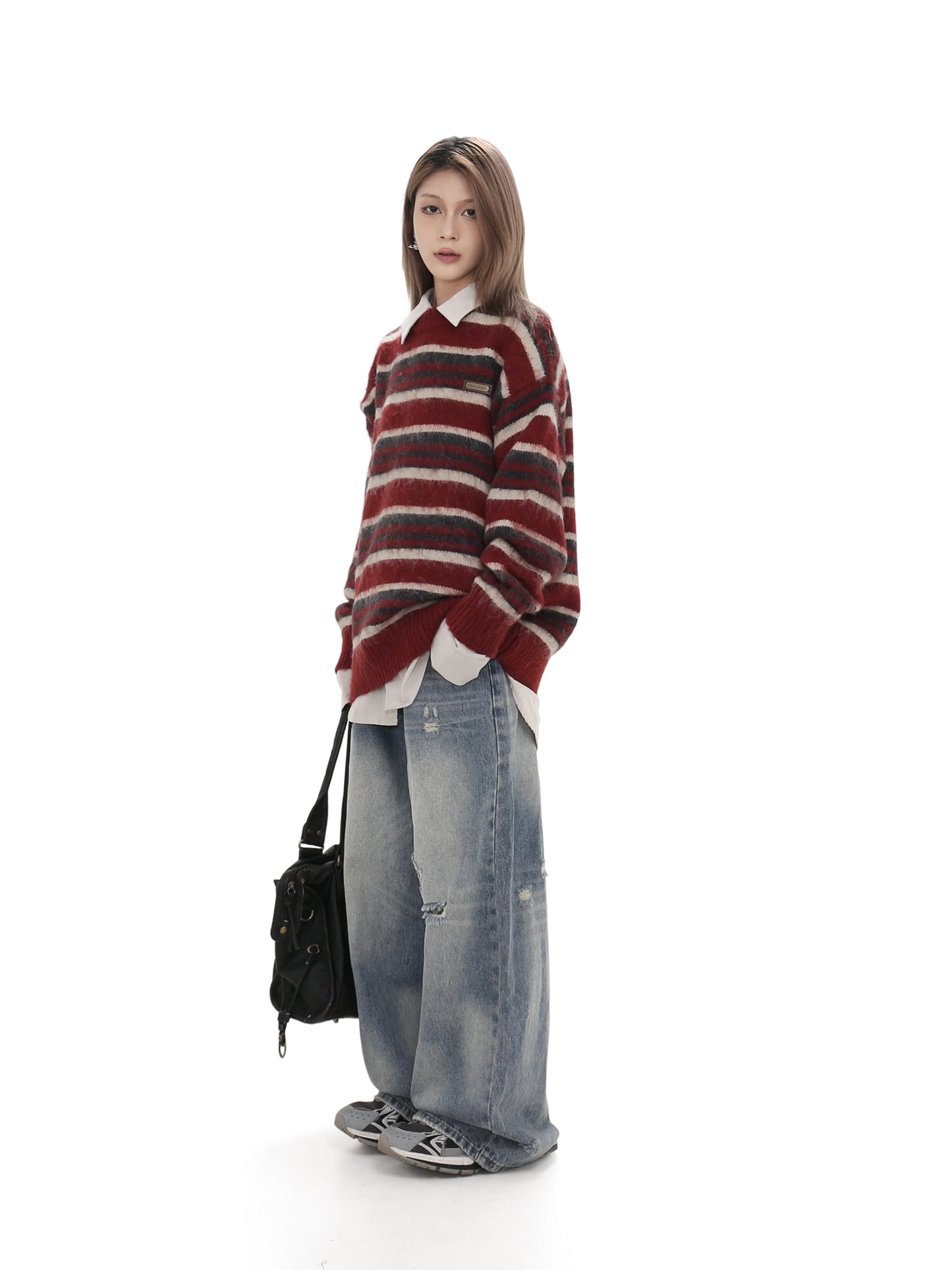 Loose Stripe Sweater