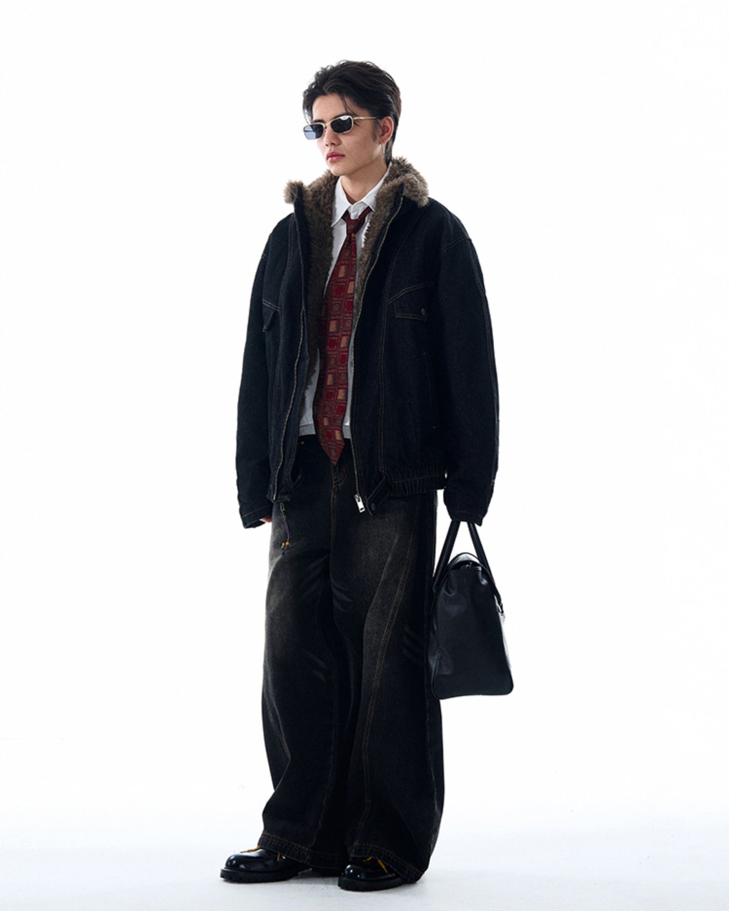 Heavy Washed Denim Jacket