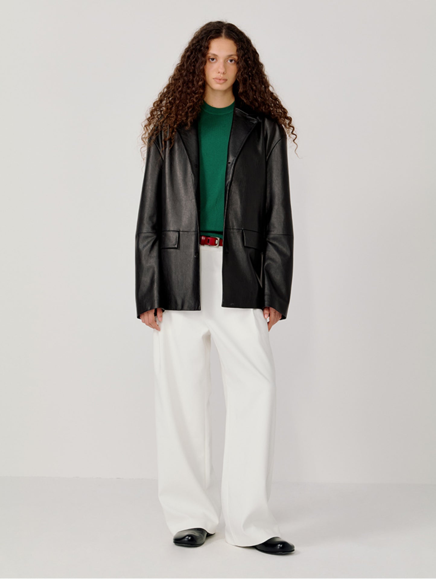 Vintage Eco Leather Jacket