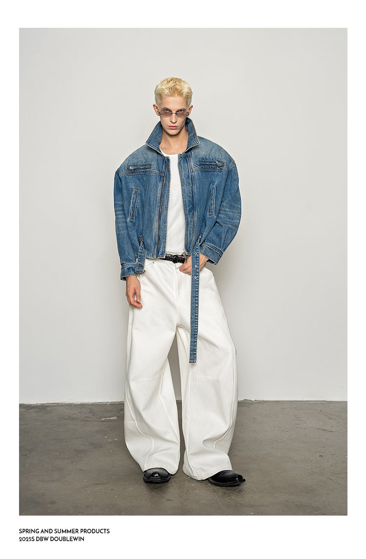 Retro-Wash Denim Jacket