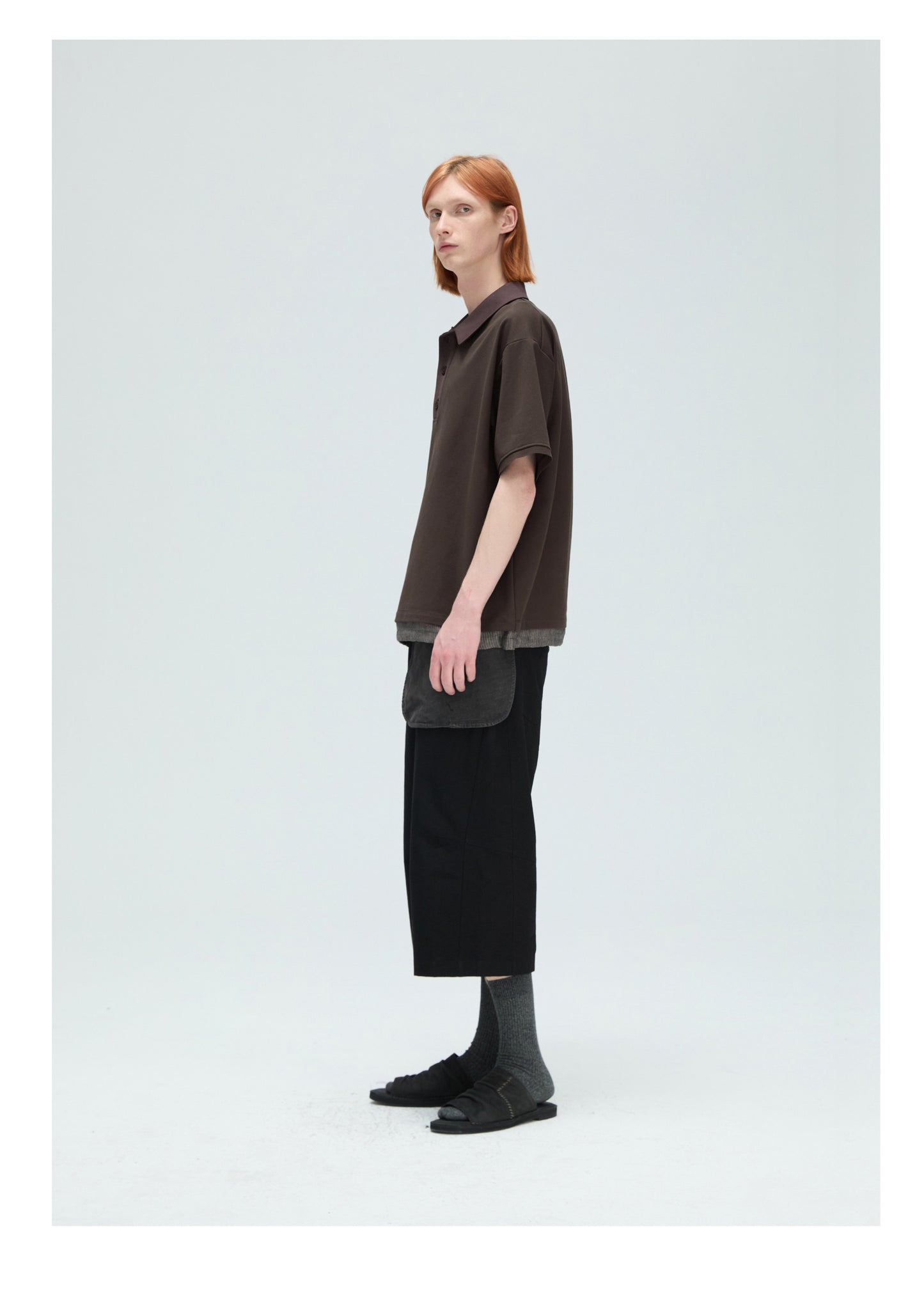 Faux Two-Piece Polo Shirt