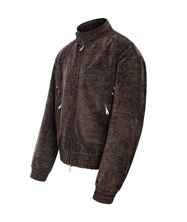 Embroidered Harrington Jacket