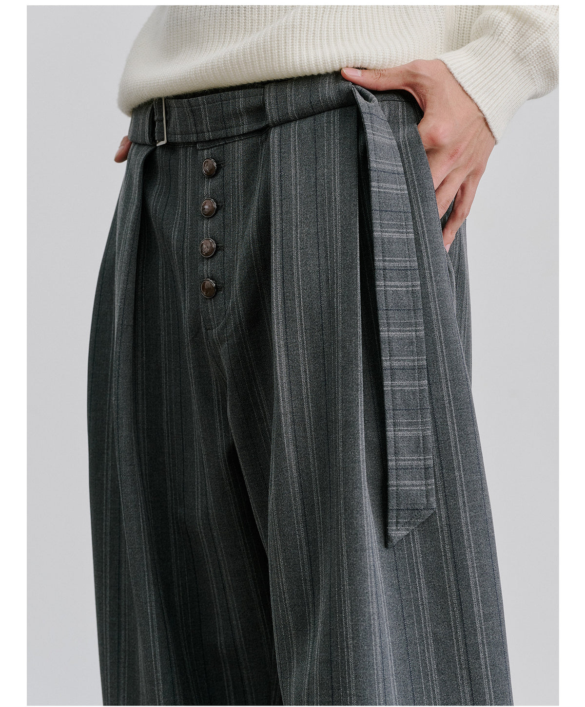 Striped Casual Pants