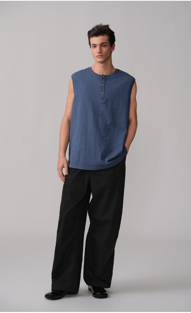 Casual Pants with Elastic Waistband